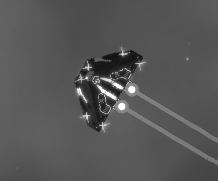 Sampled frames from the Return Echo gameplay video